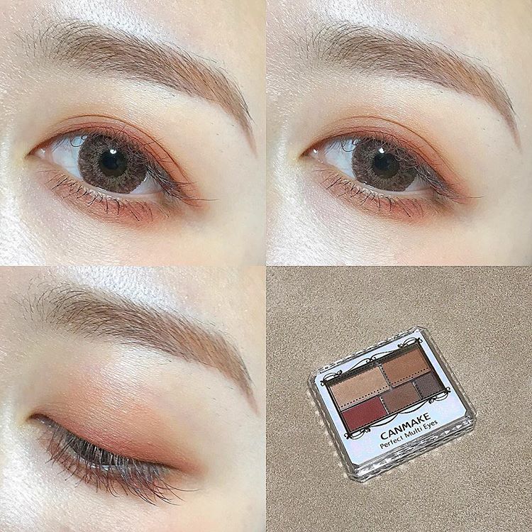 canmake眼影最新款,canmake眼影推荐色号