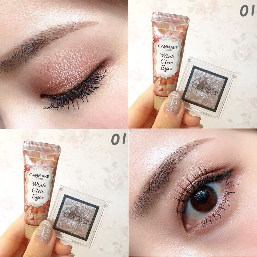 canmake新款眼影色号推荐,canmake眼影教程新品