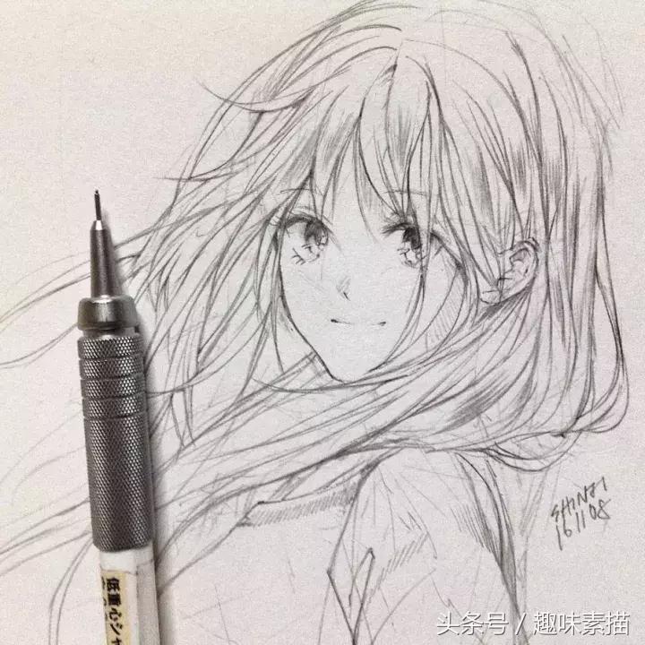 好看的漫画人物速写,速写漫画人物100个