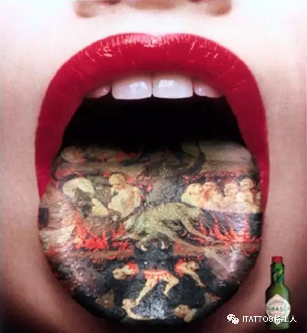 舌头上的刺青,舌头上可以刺青吗