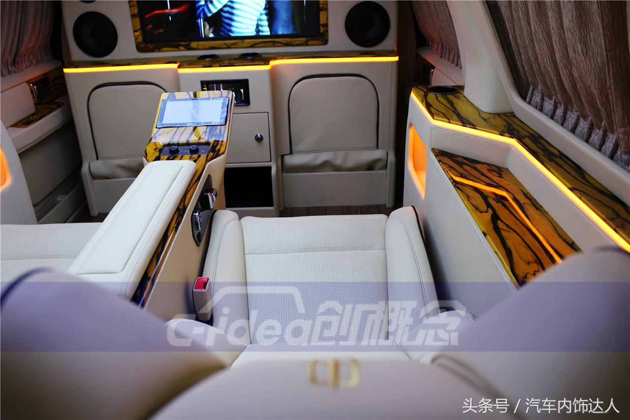 林肯领航员不加长第三排内饰,非凡领袖风范