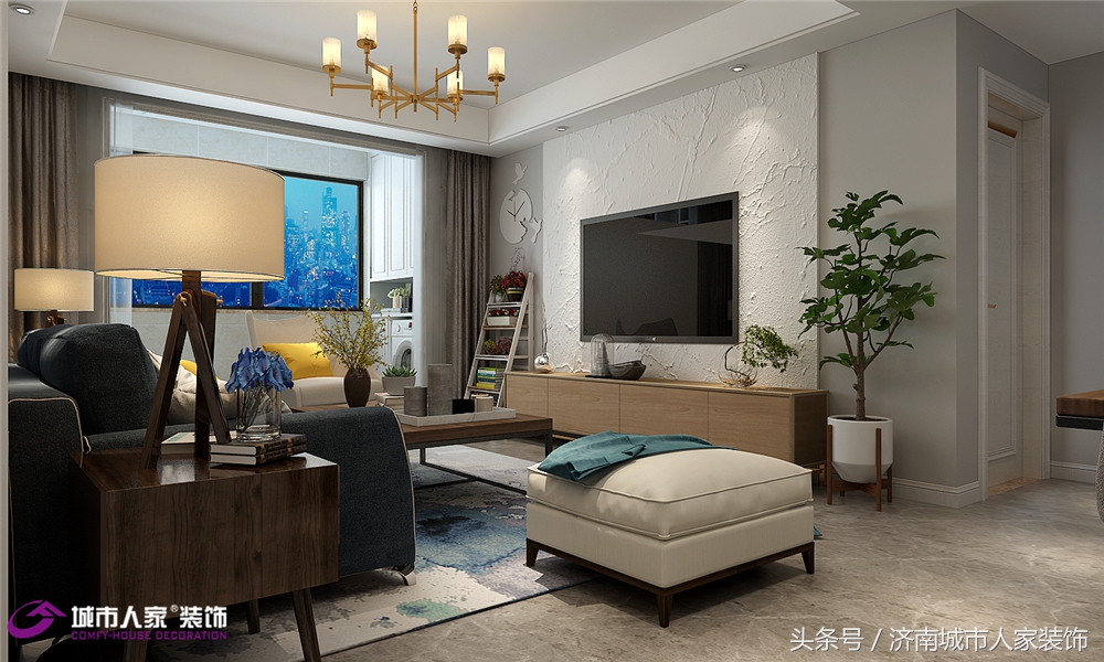 四季花城117平装修效果图,三庆御园洋房224平样板间