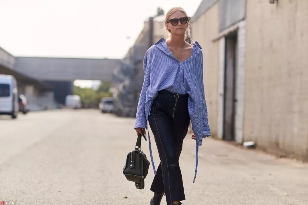 长袖衬衫怎么穿才好看,衬衫这样穿时髦又高级回头率200%