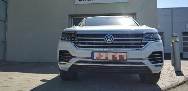 新途锐外观升级,新一代大众途锐