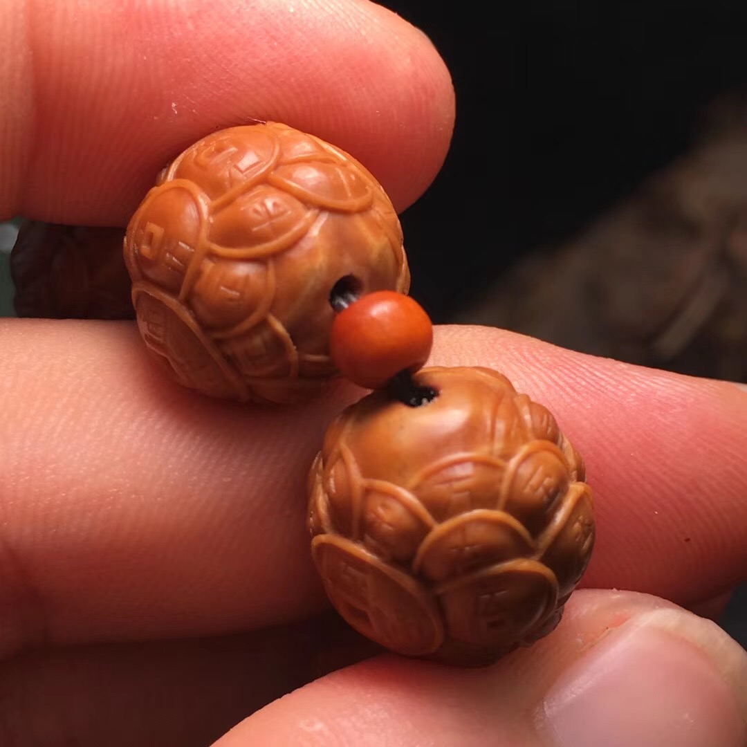 橄榄核雕为什么裂,橄榄核雕稍微有一点裂