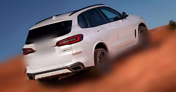 宝马x5静态外观,2024宝马x5对比奥迪q8深度评测