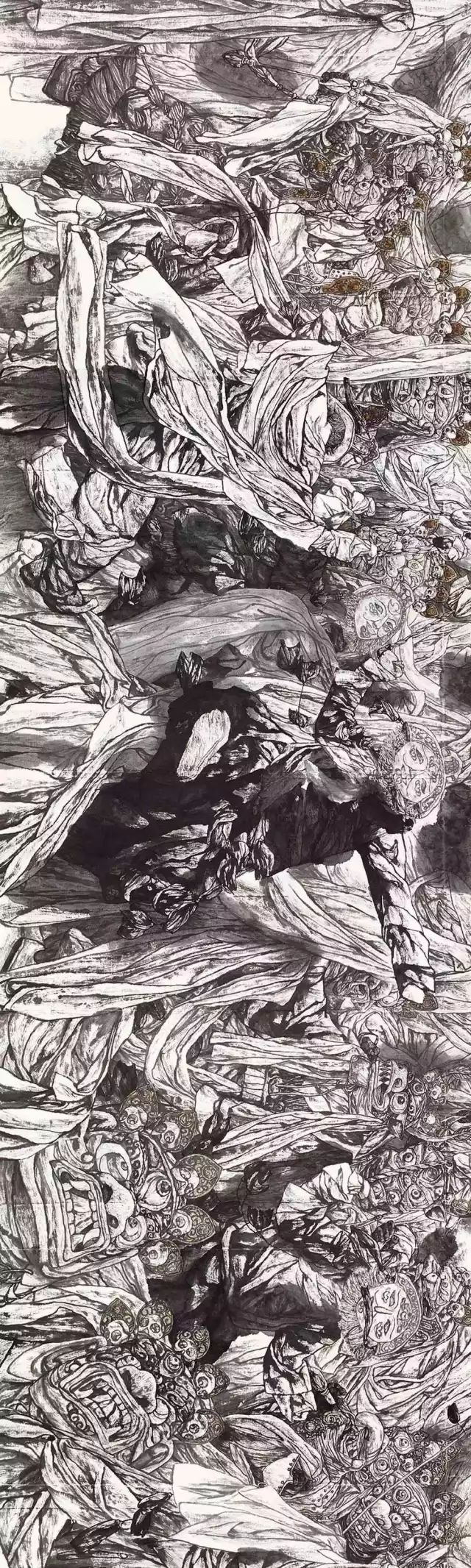 他，没出过画册，没办过个展，累死在画前的奇才！