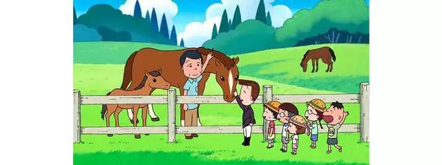 樱桃小丸子的同学花轮有多富有,樱桃小丸子里的花轮同学