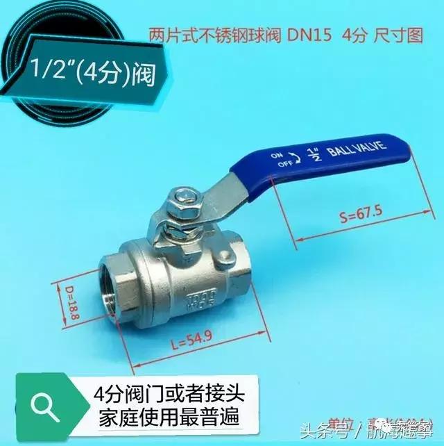 阀门公称尺寸什么意思,阀门通径指直径吗