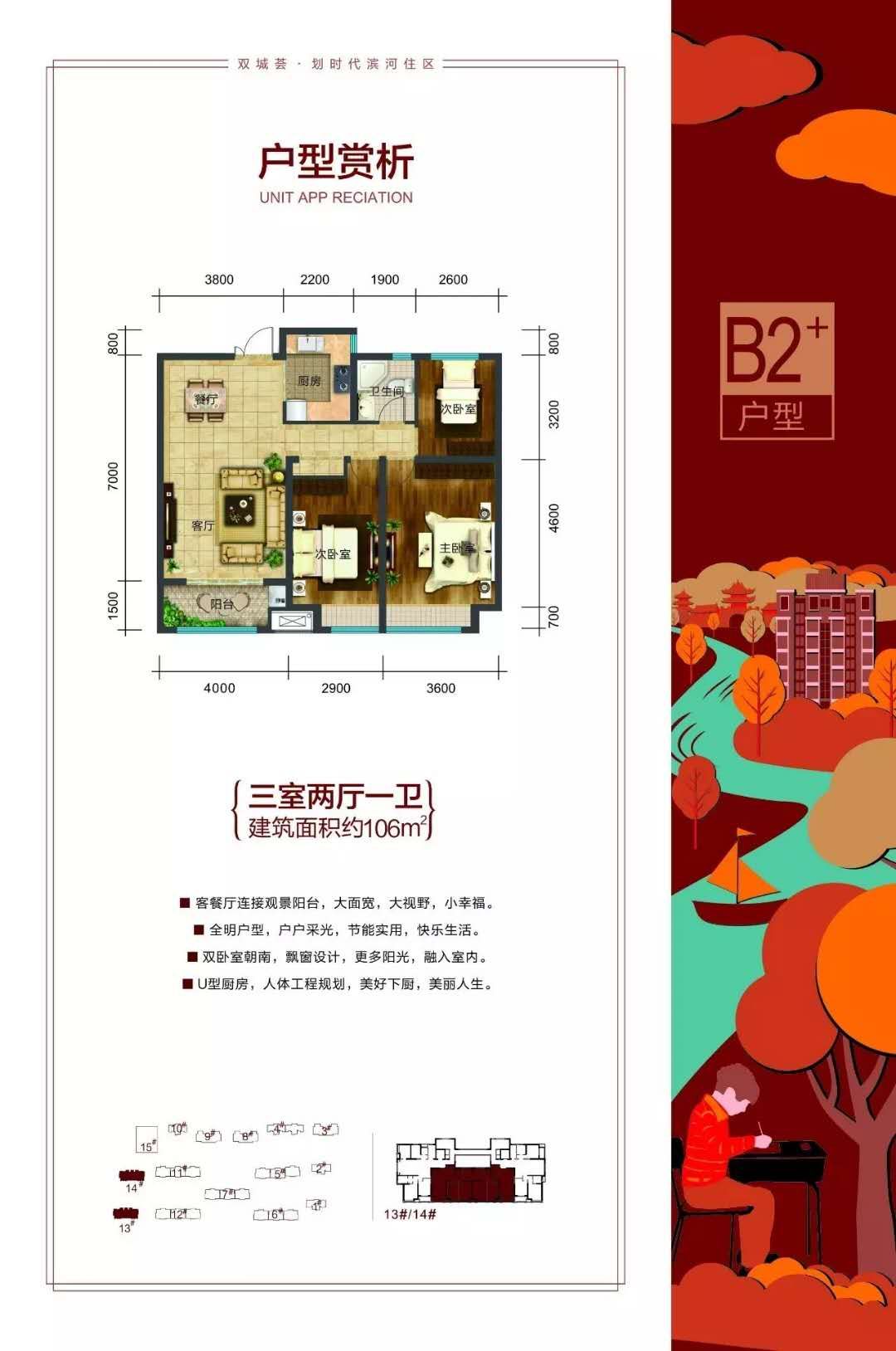 临沂公寓新地标，5米河景Loft，一手专访「城开东岸」