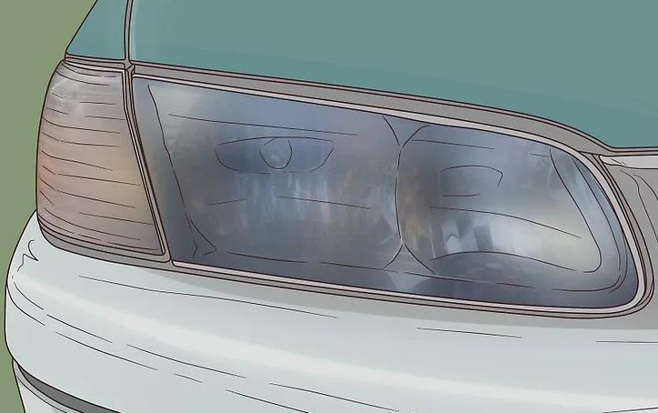 小车大灯模糊怎么修复,汽车大灯内壁模糊不透明怎么修复