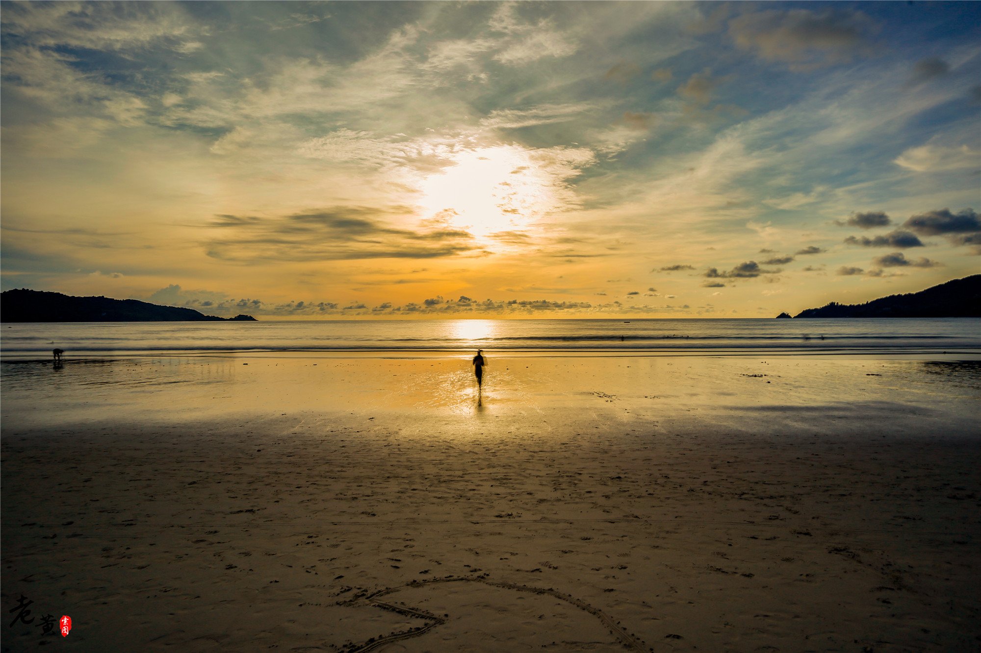 普吉岛芭东海滩是最好的吗,普吉芭东海滩全景图