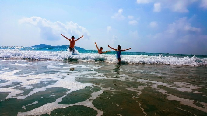 拥抱三亚沙滩,拥抱大海三亚