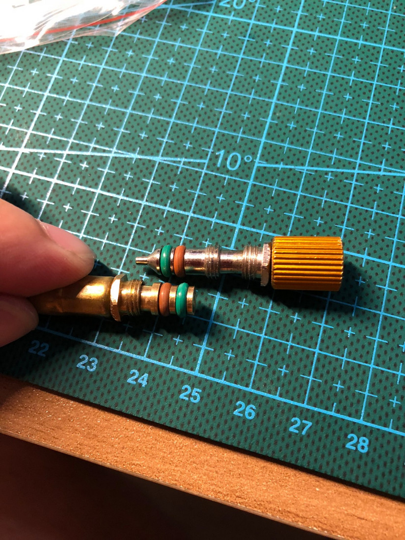 解决火枫117T炉头阀门漏气