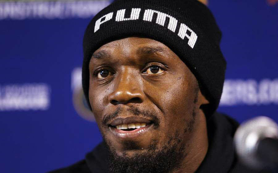 原来也有博尔特追不上的球，苏炳添表示你要加油，别被我赶上了！