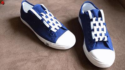 鞋带怎样穿才显你洋气大方呢,鞋带太长了怎么系好看又好穿脱