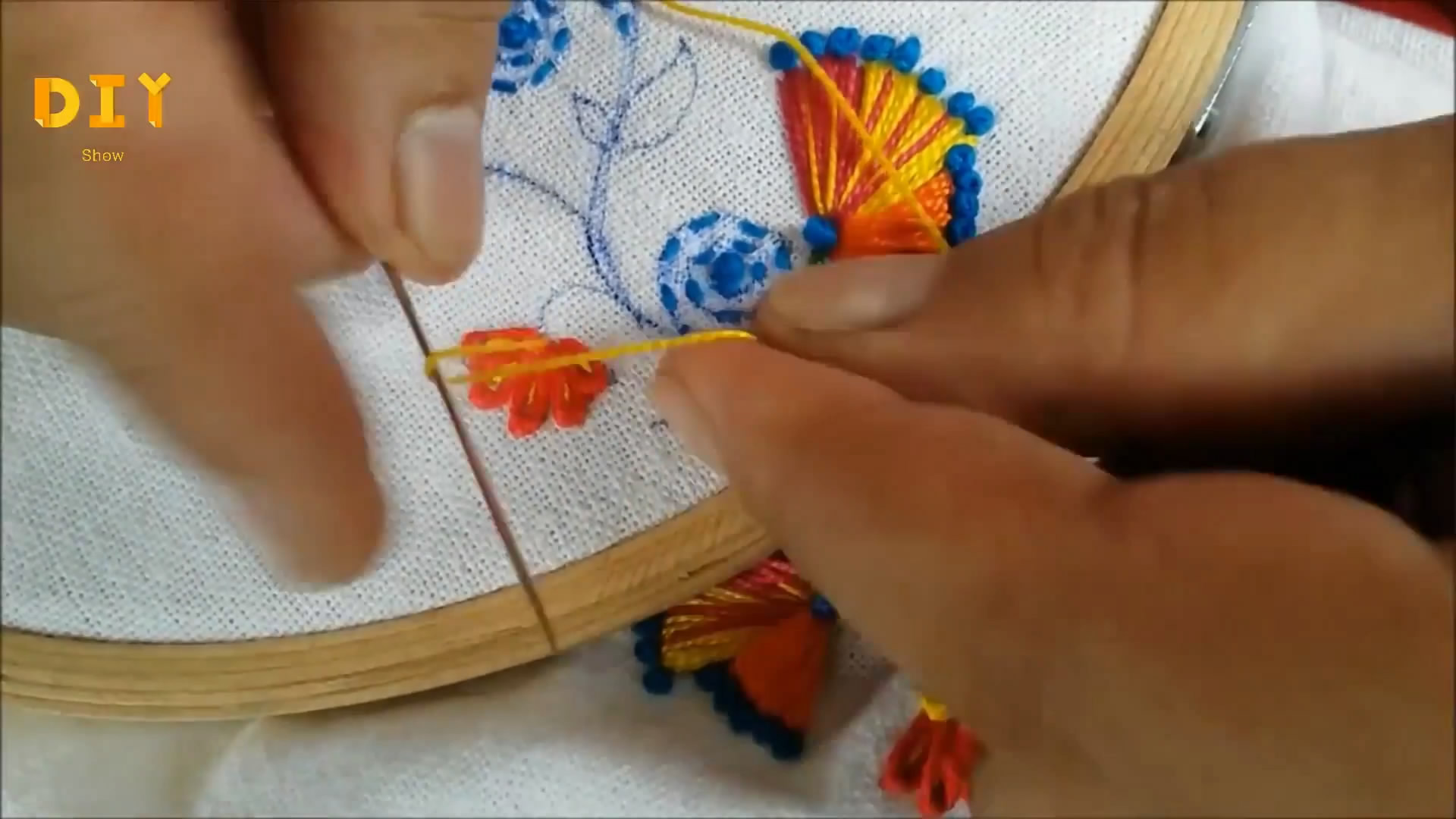 三月三手工绣花球简单又漂亮教程,手工绣花包的做法步骤