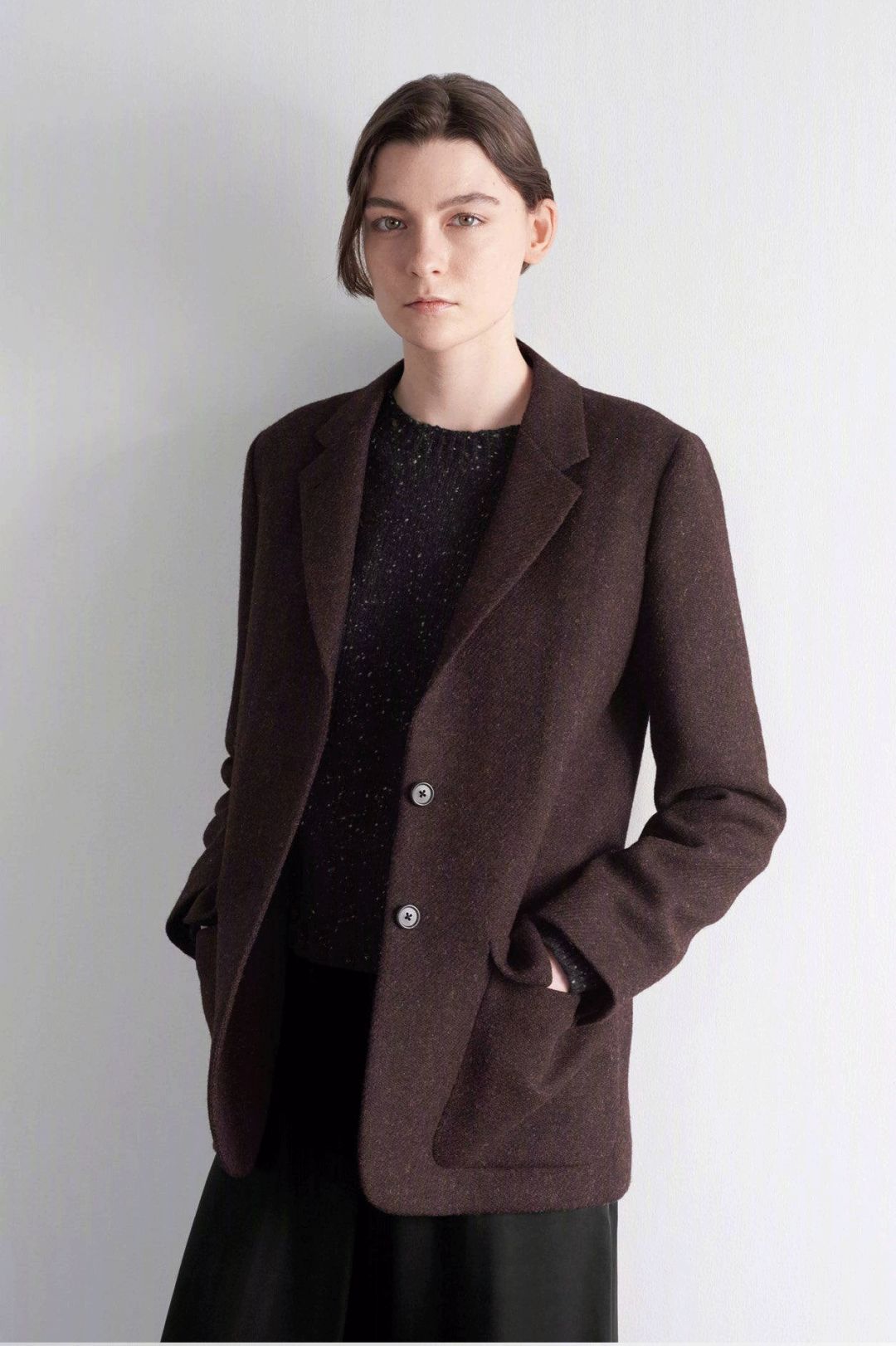 复古秋冬穿搭干练,秋冬美式复古穿搭微胖