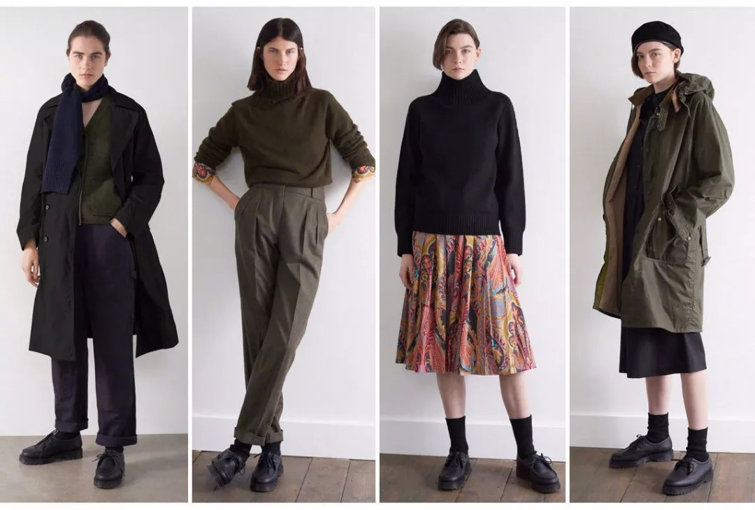 复古秋冬穿搭干练,秋冬美式复古穿搭微胖