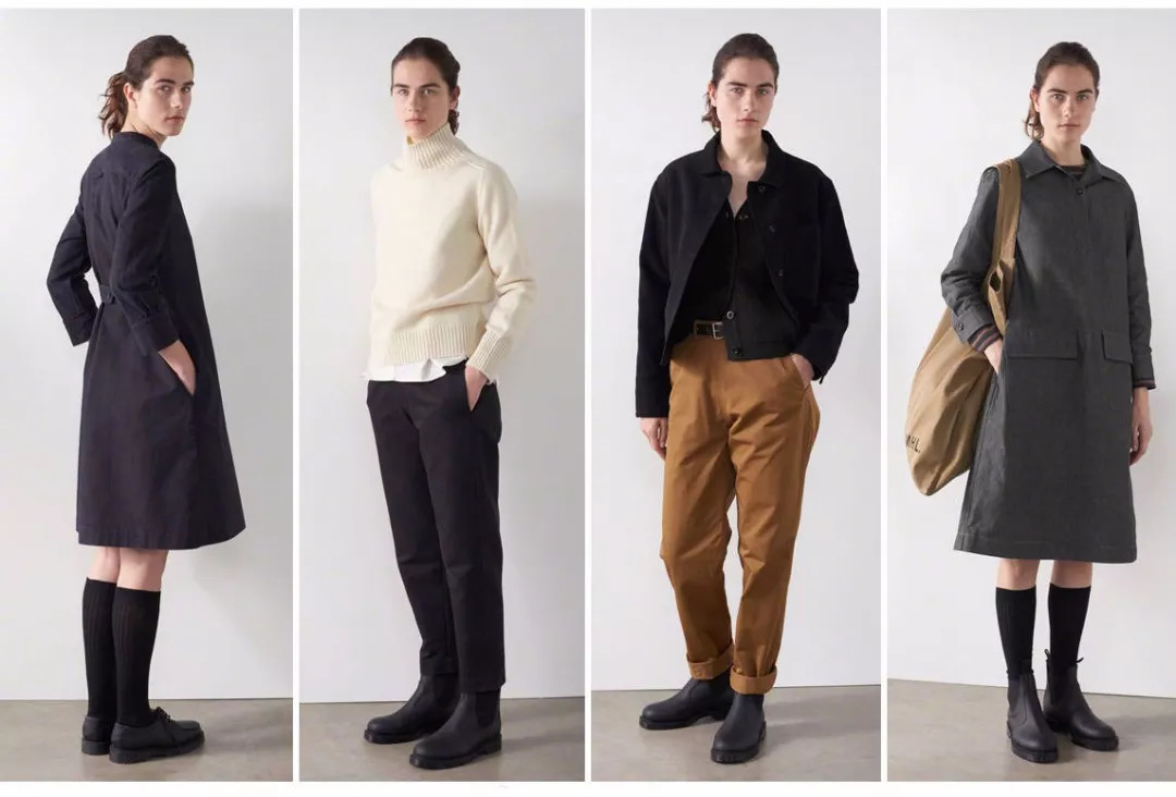 复古秋冬穿搭干练,秋冬美式复古穿搭微胖