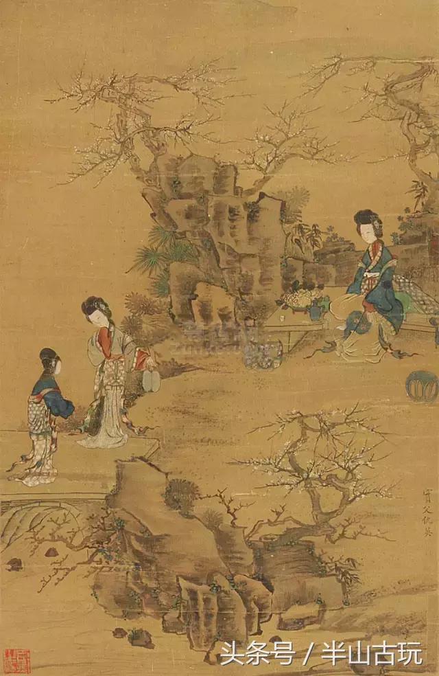 仇英作品全集100幅高清原图,仇英最全作品高清欣赏值得收藏