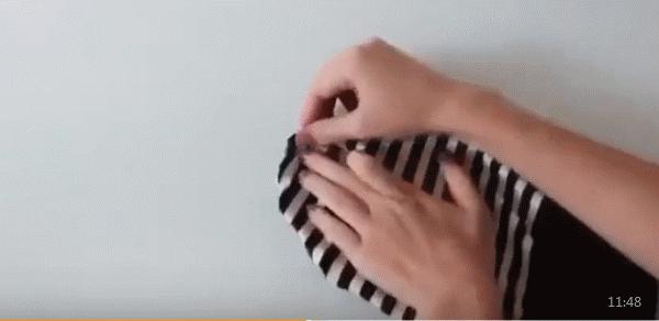 旧的t恤不要丢剪一下就很时尚,如何利用旧t恤变废为宝简单版