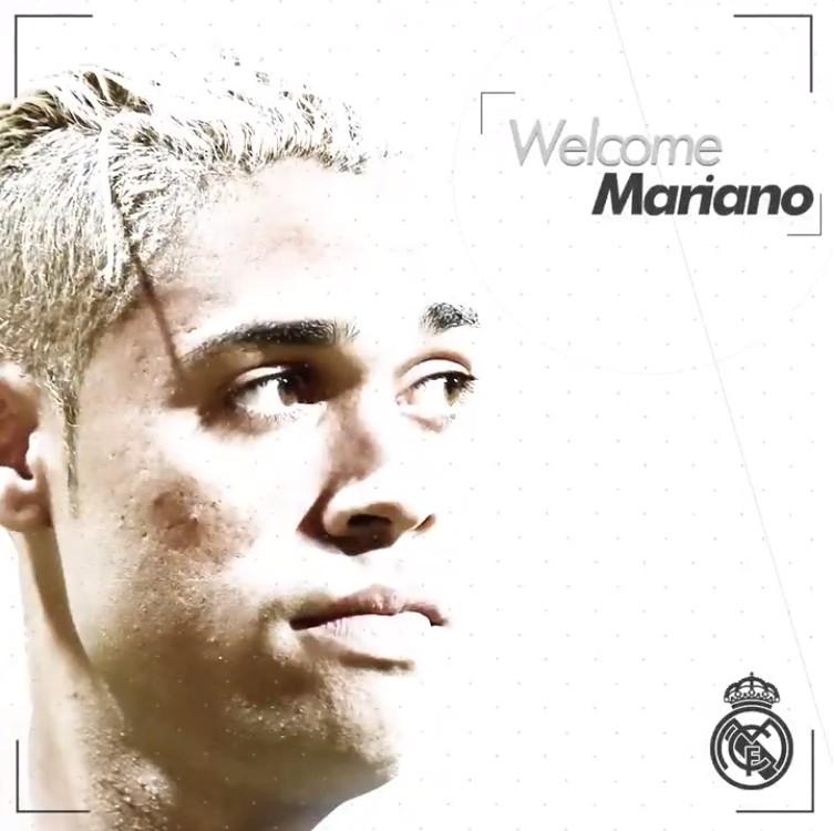 阿森西奥替补马里亚诺,马里亚诺接过c罗的球衣