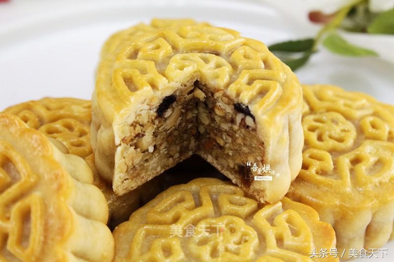 广式传统五仁月饼好吃吗,五仁月饼老式少糖