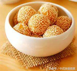 早餐麻团花式吃法,早餐麻团制作方法