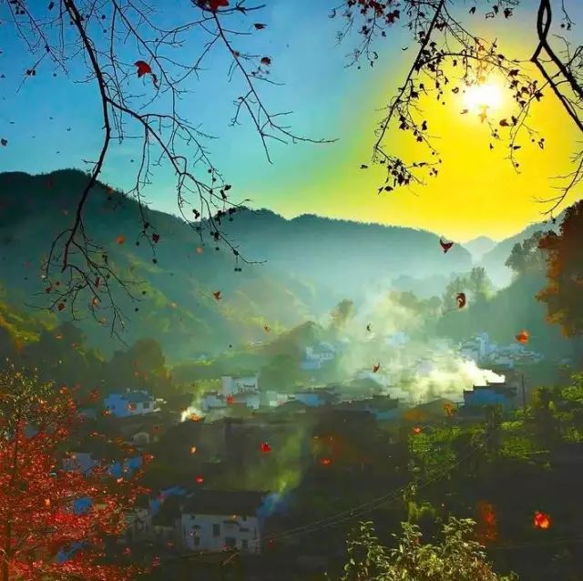 秋天最美婺源,秋季的婺源据说很美