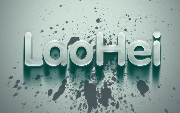 ps打造凹凸感极强文字,ps制作立体水晶图案