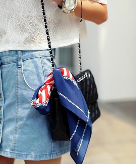 潮流搭配丝巾的多种系法不再单一,秋冬丝巾的时尚系法生活小妙招