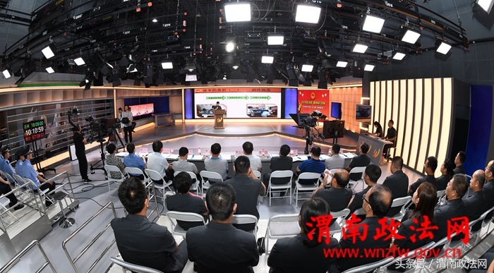 蒲城法院王军洲庭长在全市法院“执行局长讲执行故事网络直播大赛”中荣获二等奖（图）