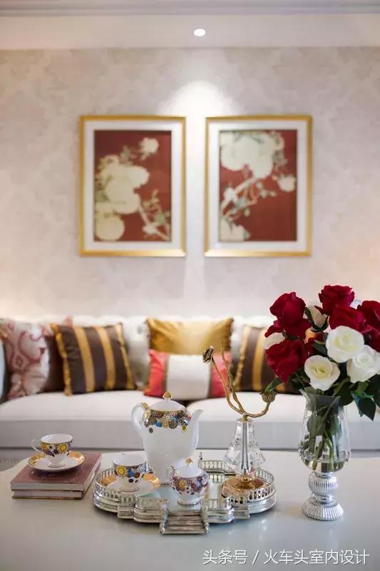 120平美式轻奢两居室优雅而又高端,145平四房两厅现代轻奢