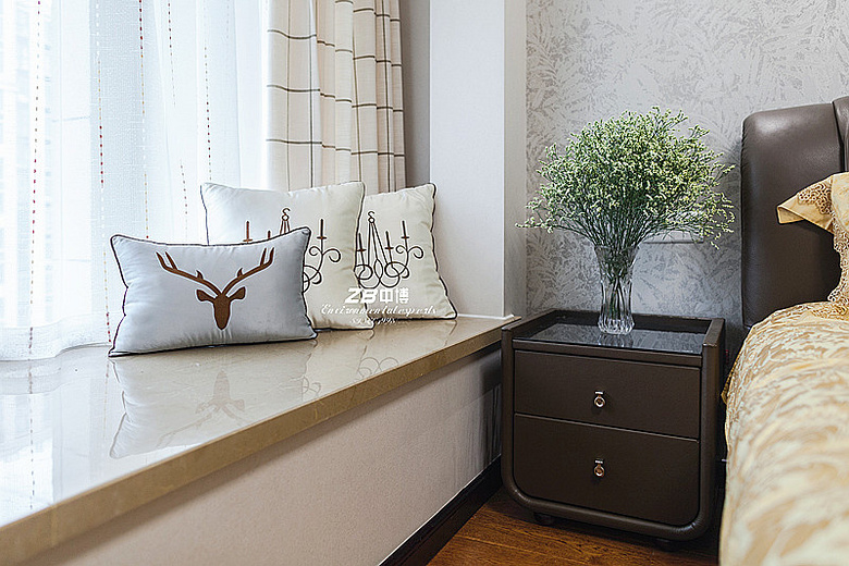 龙湖98平4房2厅2卫轻奢装修效果图,龙湖名景台装修效果图