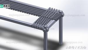 榫卯结构创意性应用,简单榫卯桌子教程图解