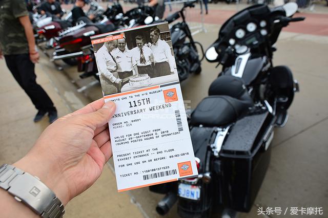 哈雷戴维森115周年庆典,哈雷戴维森旗舰滑翔115周年