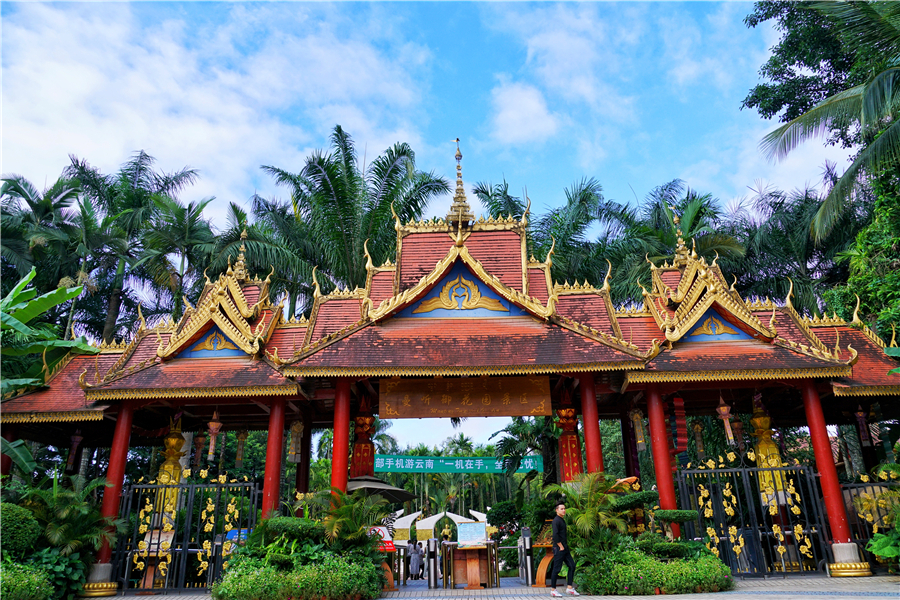 西双版纳曼听御花园景区,西双版纳美丽的曼听御花园