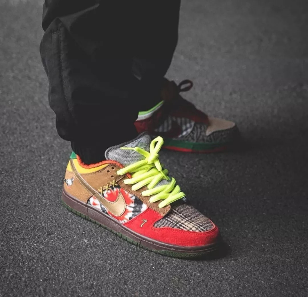 鸳鸯鞋配色什么最好看,四色鸳鸯鞋哪款好看