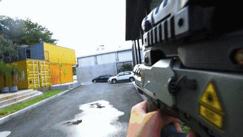 真人吃鸡海滩战斗,吃鸡真人版真实场地