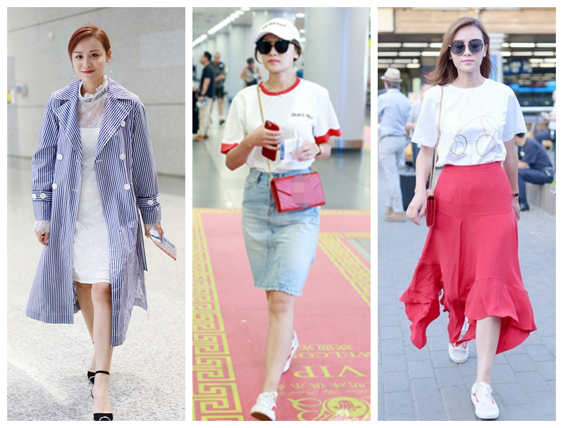 叶一茜睡裙高级感,叶一茜连体裤短发