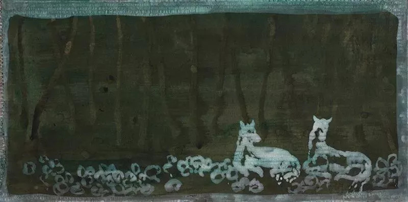 藏拍·展讯丨“山中有鹿”——刘源纸本作品展