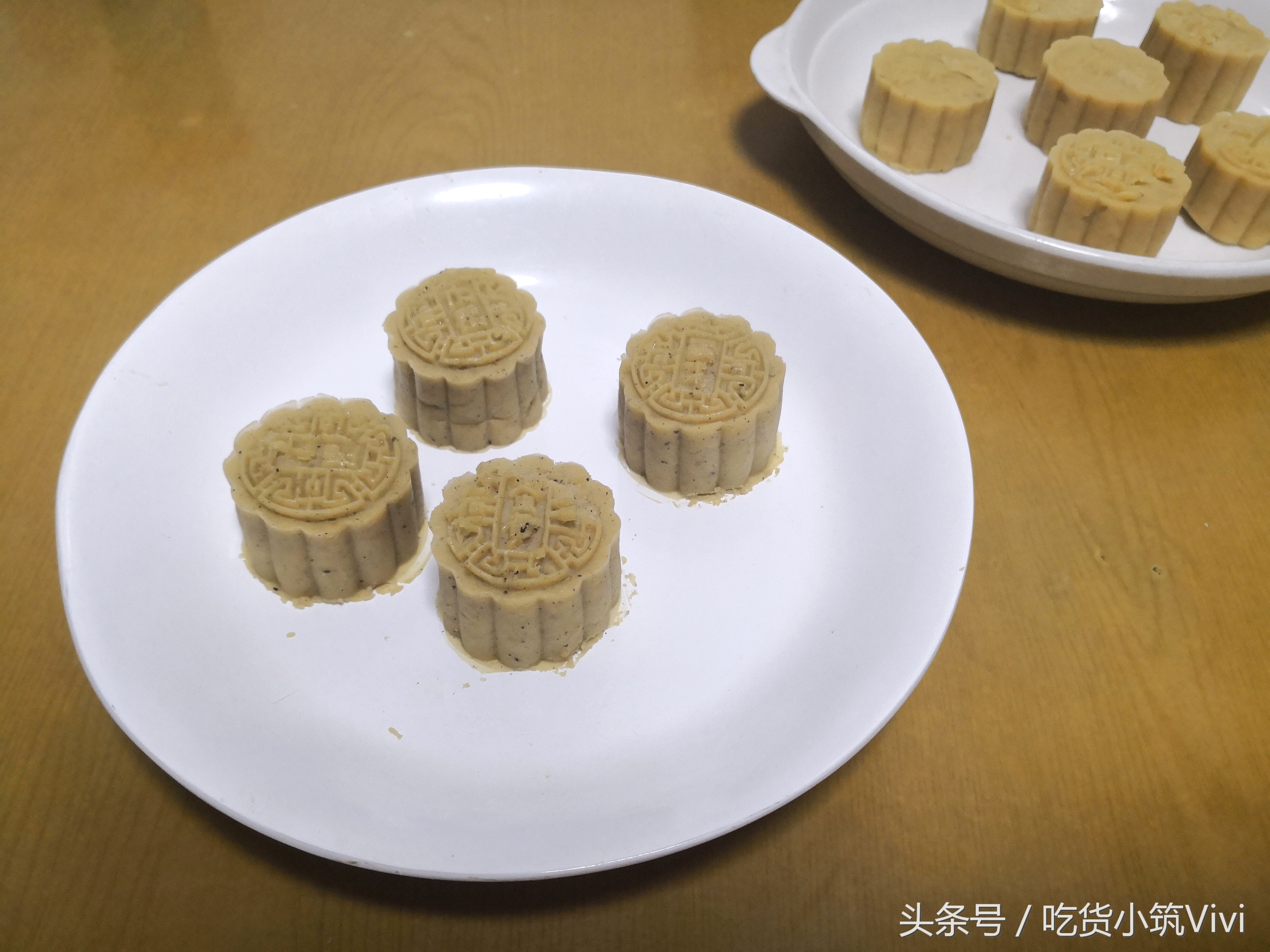 烤箱做绿豆糕的家庭做法不用黄油,自己亲手制作绿豆糕无添加纯天然