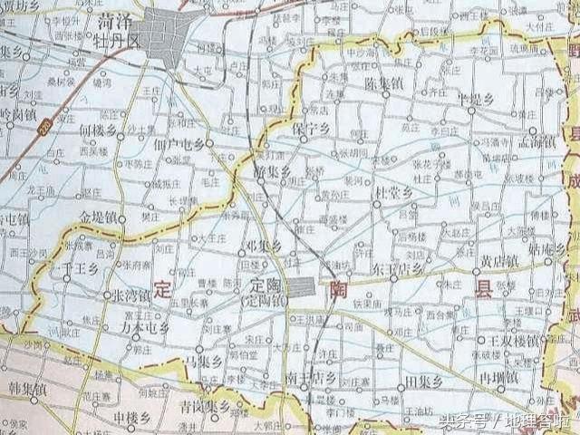 定陶区划调整最新消息,地理答案菏泽二模