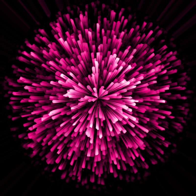 用烟花编织花朵,ps烟花形状图解