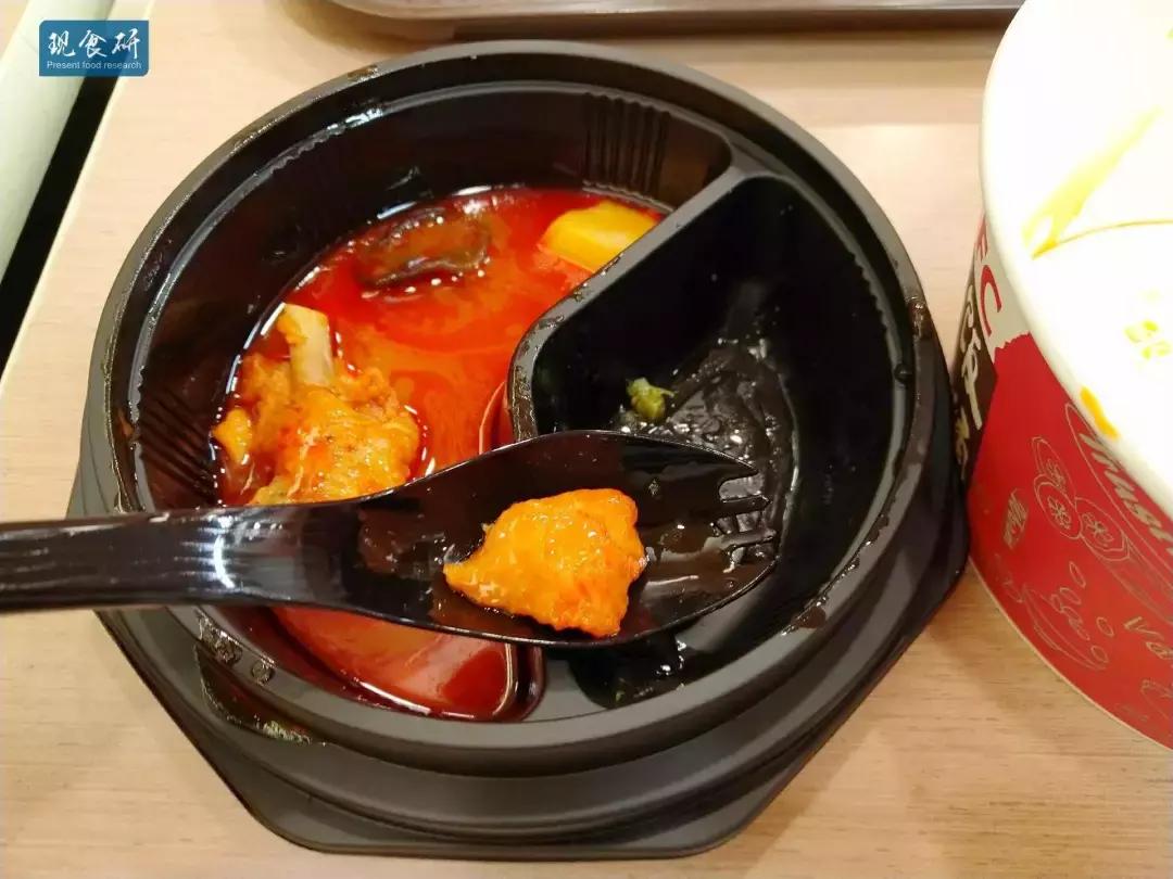 肯德基香辣鸡柳饭,肯德基饭桶大鸡腿测评