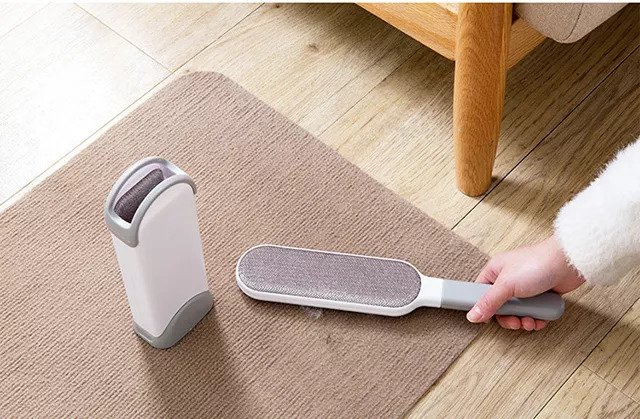 冬天衣服上都是恶心的粘毛？用这款去毛神器，轻松吸一吸，1秒扫走毛发，3秒去静电！