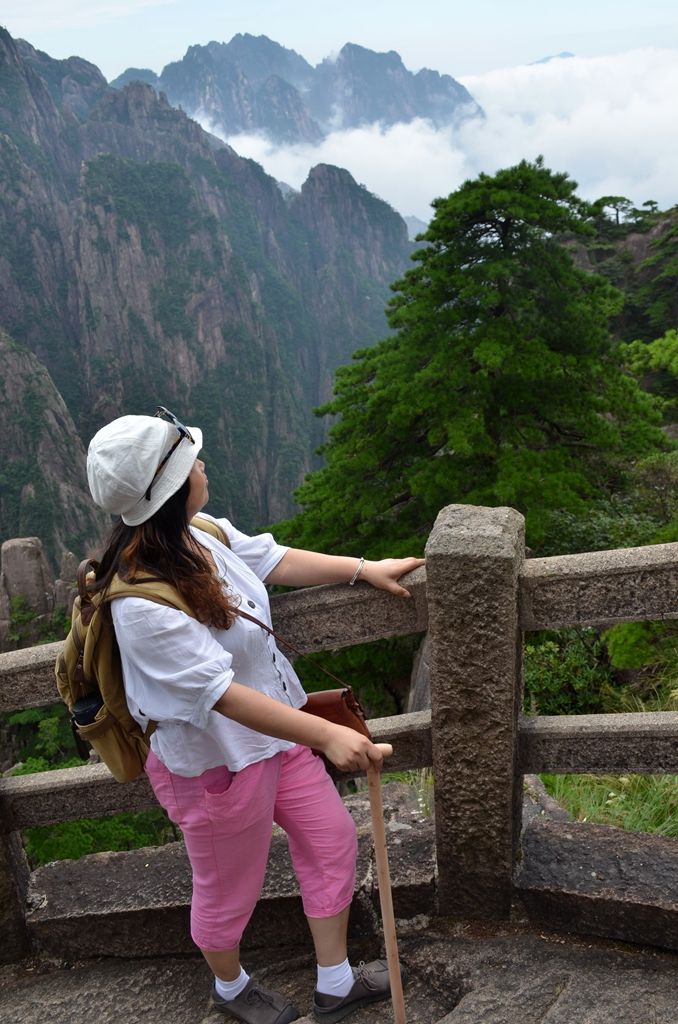 八月的黄山风景,独一无二的一品黄山