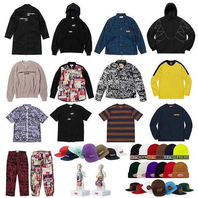 本周潮流单品速递春夏系列supreme,supreme本周隐藏款