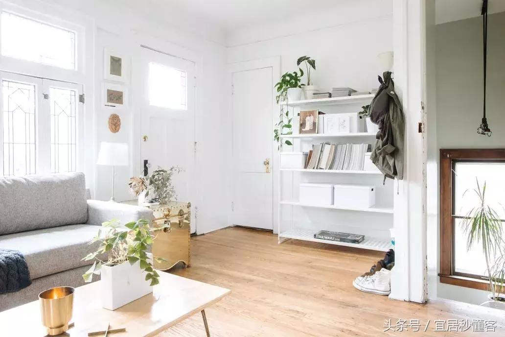 美国女孩改造旧木屋,时尚靓丽国外60年代老公寓改造